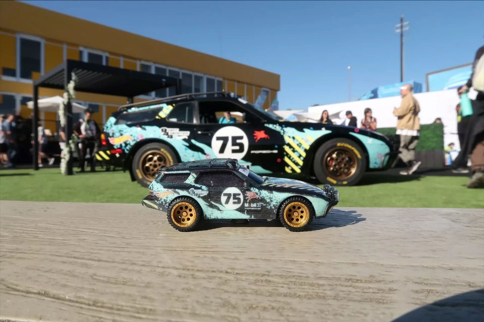 The Porsche 944 Dirtmeister and Hot Wheels equivalent